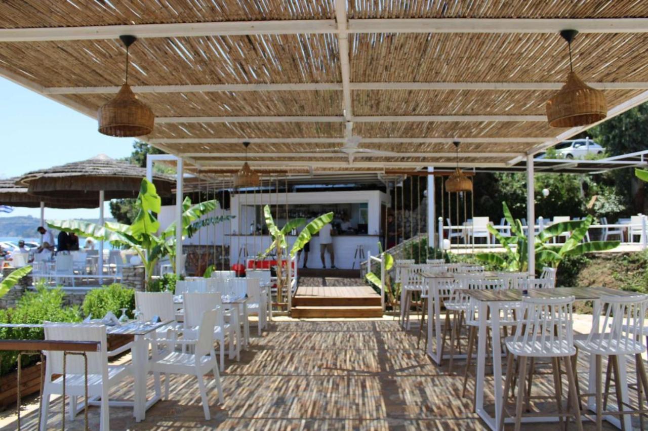 Peroulia Beach Houses Корони Экстерьер фото