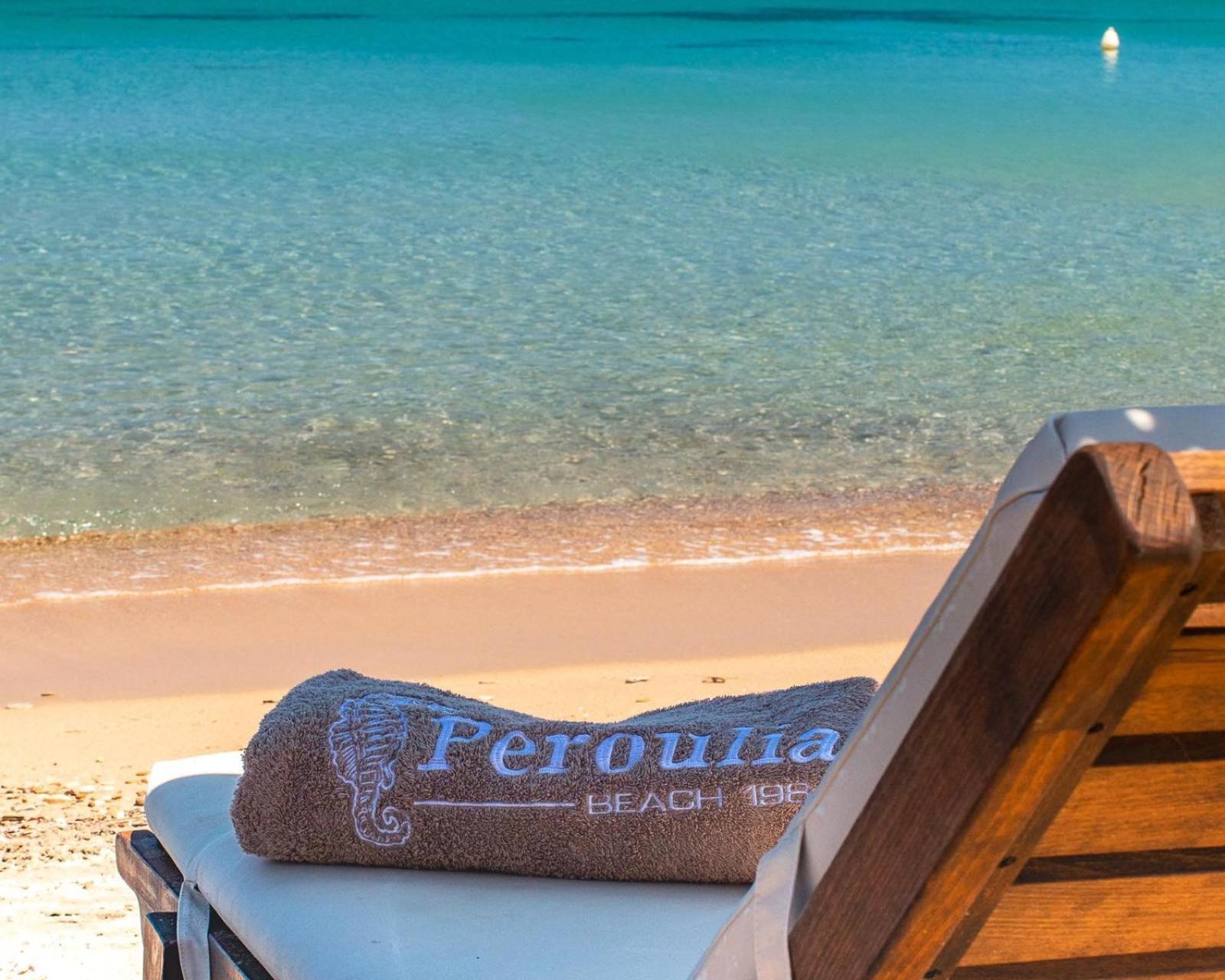 Peroulia Beach Houses Корони Экстерьер фото