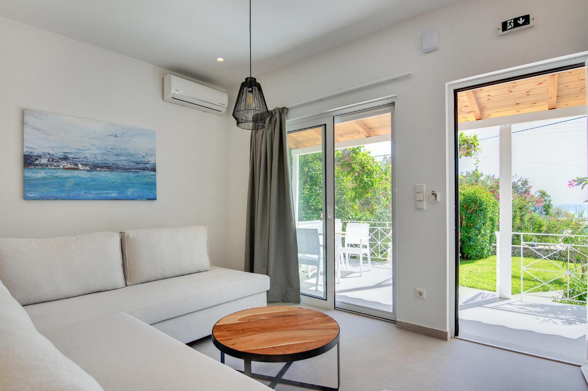 Peroulia Beach Houses Корони Экстерьер фото